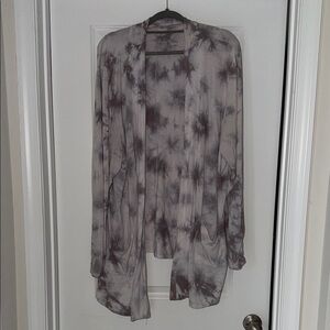 Torrid Super Soft Gray Tie-Dye Knit
